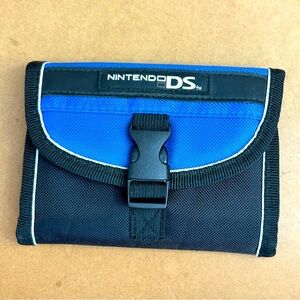 BDA Nintendo DS Folding Padded Case Wallet Tri-Fold Mesh Pocket